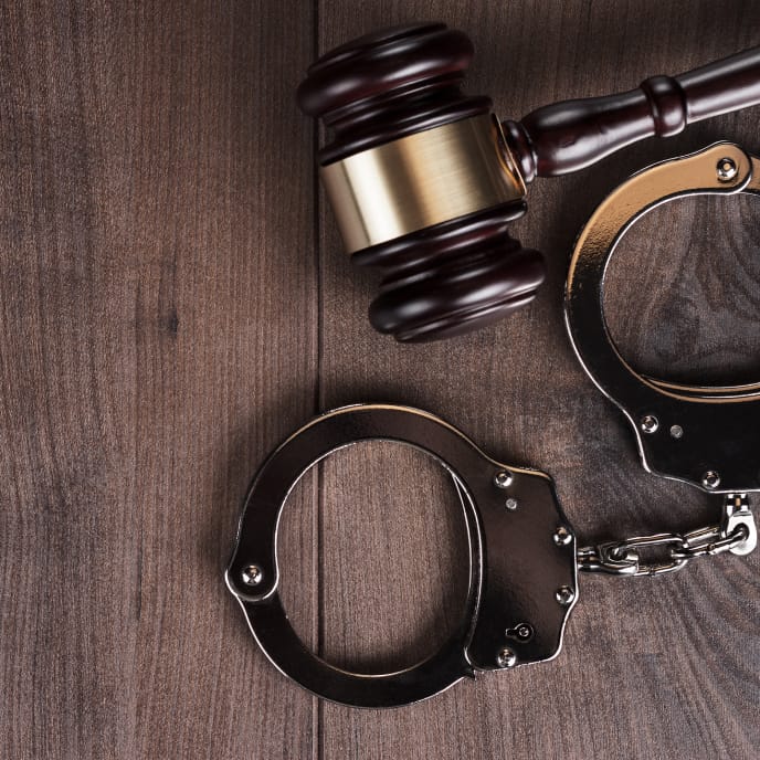 Probation Revocation handcuffs