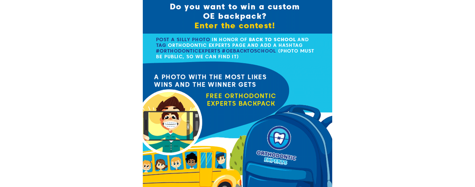 Enter To Win A Limited Edition Orthodontic Experts Backpack